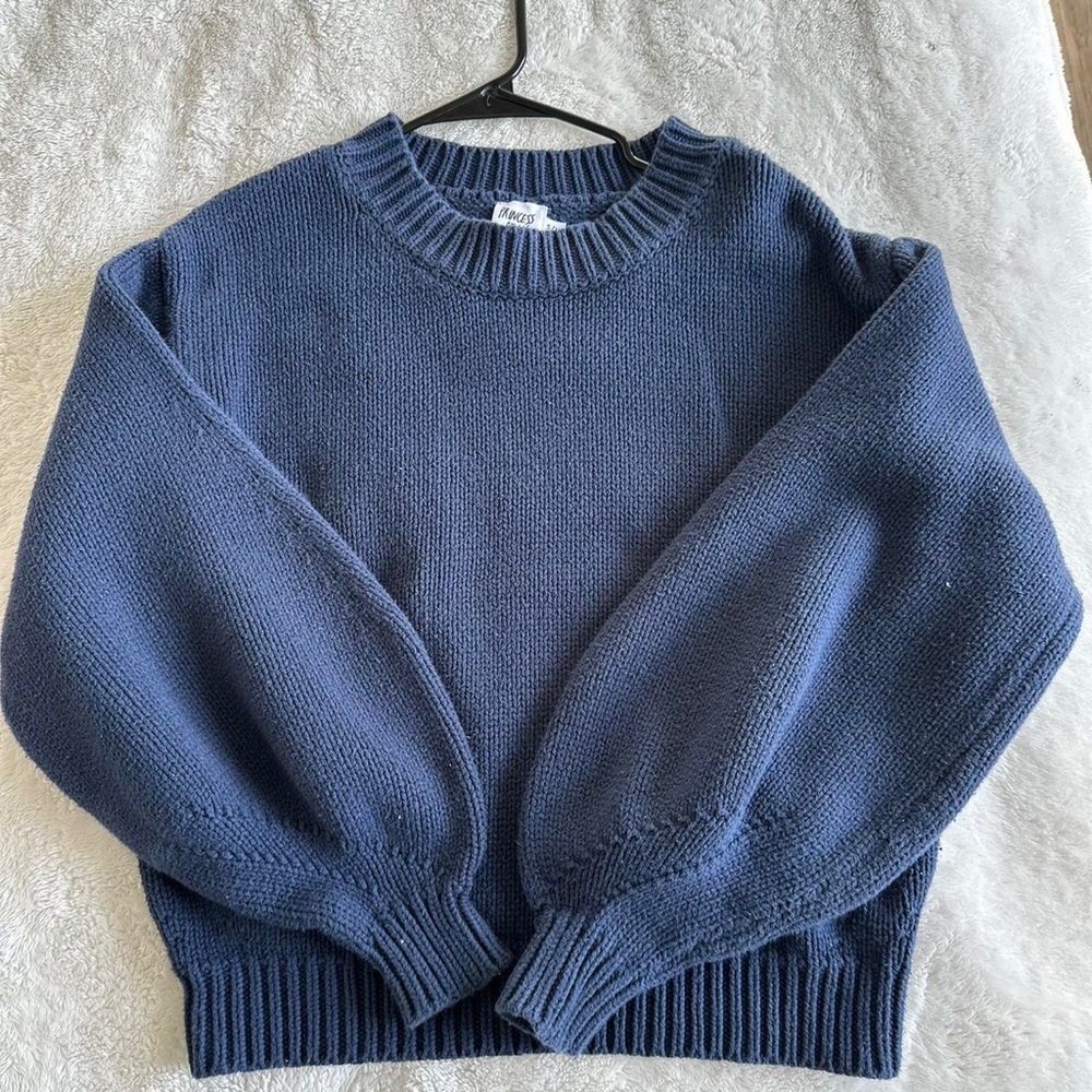 Cozy Blue Sweater